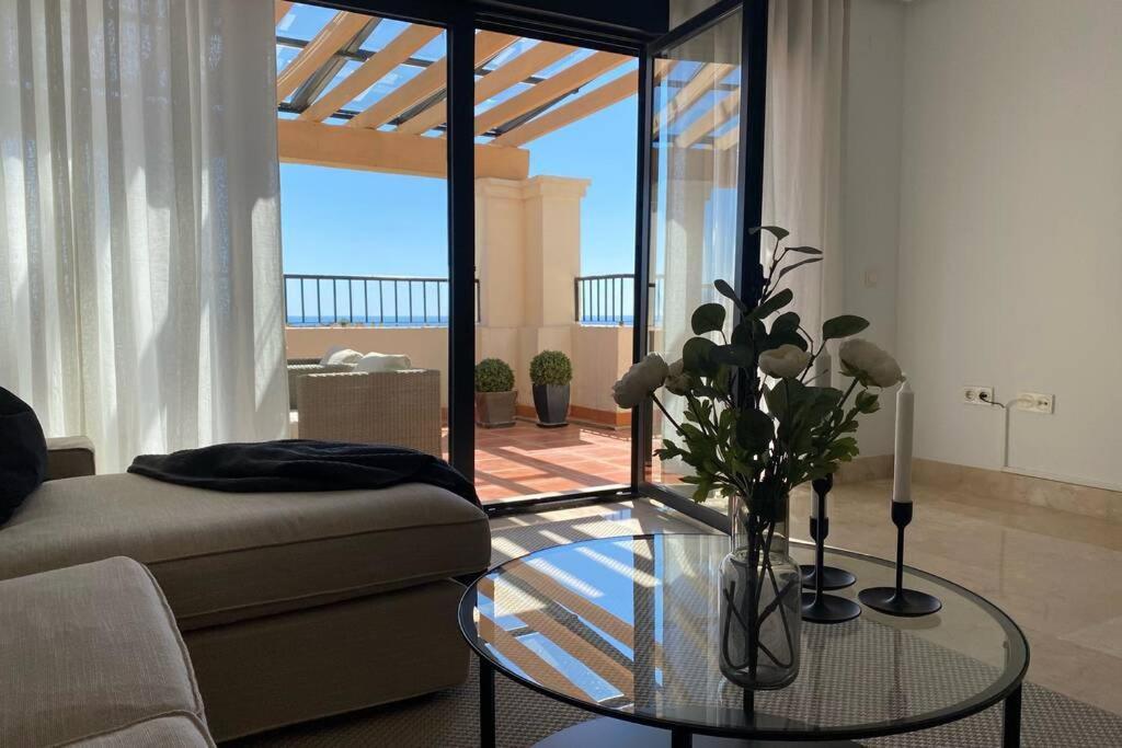 Penthouse With Sea Views In Marbella Apartment Luaran gambar